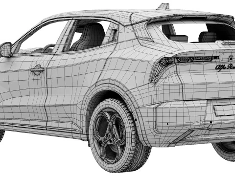 Alfa Romeo Junior hybrid 3D Model
