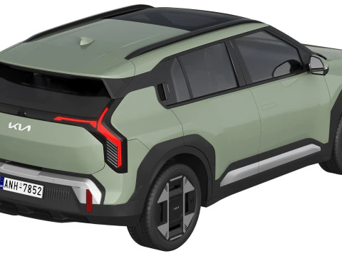 Kia EV3 3D Model