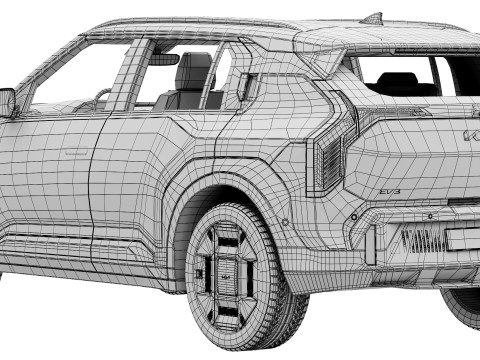 Kia EV3 Model 3D
