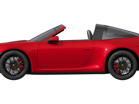 Porsche 911 Targa 4 GTS 2025 Modello 3D