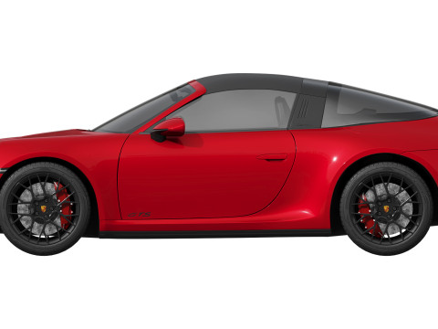 Porsche 911 Targa 4 GTS 2025 Modello 3D