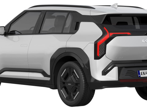 Kia EV3 GT-line 3D Model