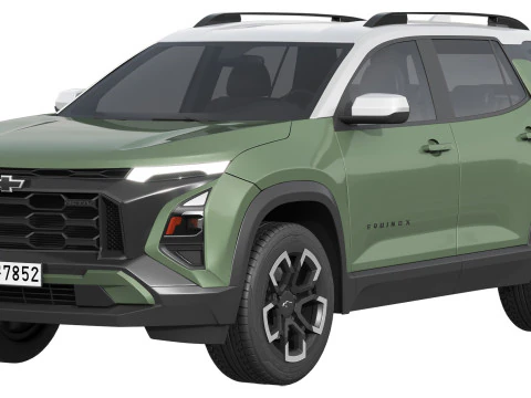 쉐보레 이쿼녹스 액티브 2025 3D 모델