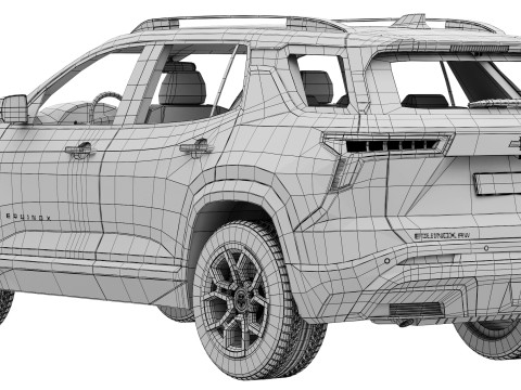 Chevrolet Equinox Activ 2025 Model 3D