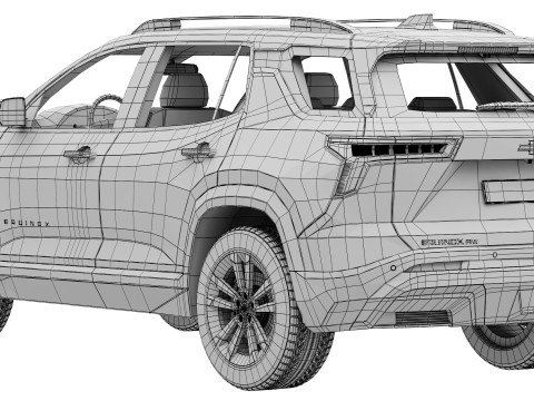 Chevrolet Equinox RS 2025 3Dモデル