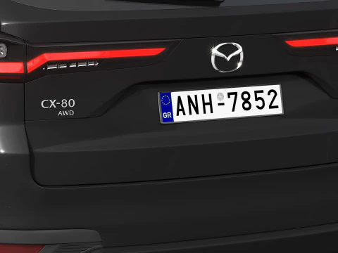 Mazda CX-80 3D Model