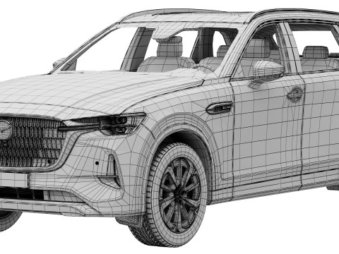 Mazda CX-80 3D-Modell