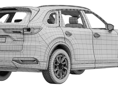 Mazda CX-80 3D Model