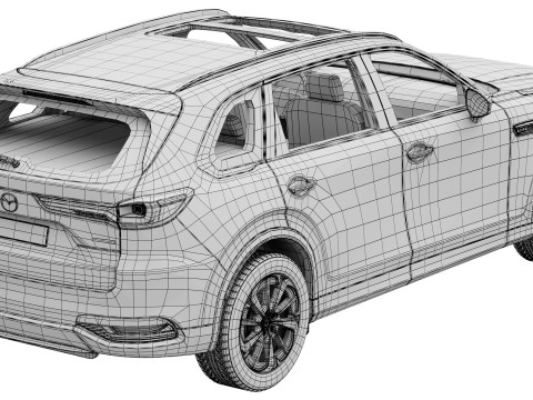Mazda CX-80 3D-Modell