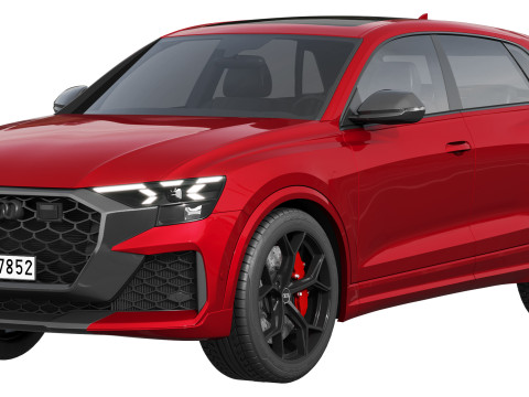 Audi RS Q8 performance 3D Model