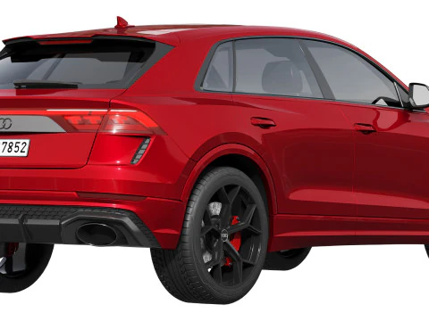 Audi RS Q8 performance 3D Model