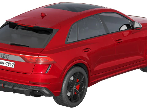 Audi RS Q8 performance 3D Model