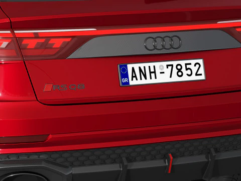 Audi RS Q8 performance 3D Model