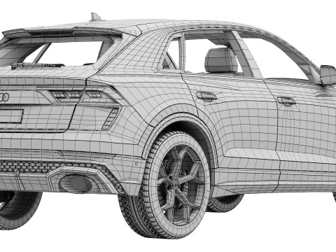 Audi RS Q8 performance 3D Model