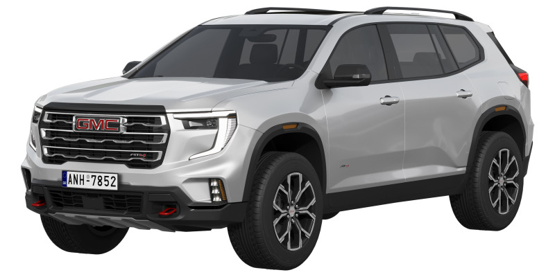 GMC Acadia AT4 2024 Modèle 3D .c4d .max .obj .3ds .fbx .stl .blend 