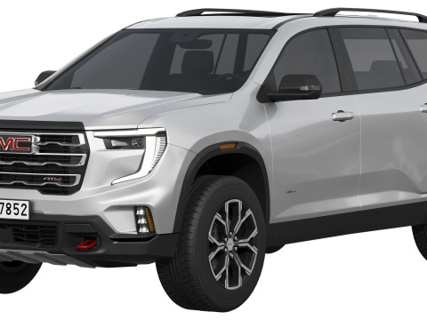 GMC Acadia AT4 2024 3D Model