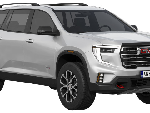 GMC Acadia AT4 2024 Modèle 3D