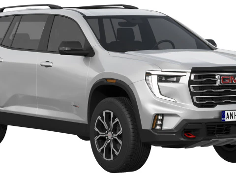 GMC Acadia AT4 2024 3D Model