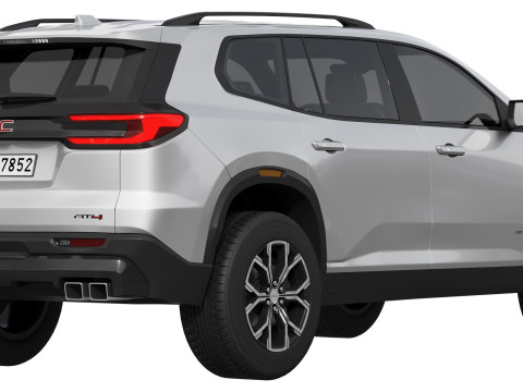 GMC Acadia AT4 2024 Modèle 3D