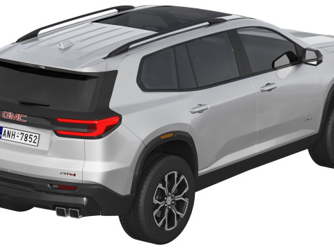 GMC Acadia AT4 2024 Modèle 3D