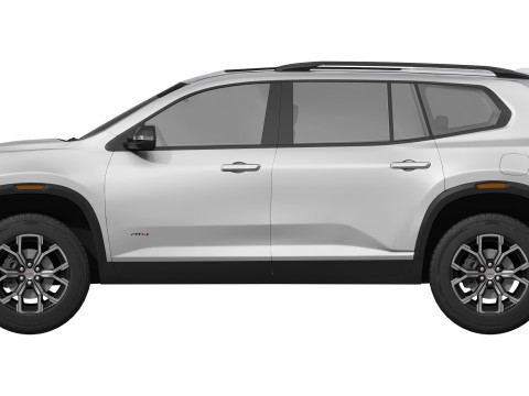 GMC Acadia AT4 2024 Modèle 3D