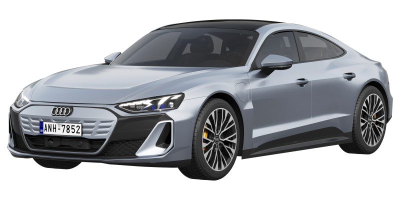 Audi S e-tron GT 2025 Model 3D .c4d .max .obj .3ds .fbx .stl .blend 