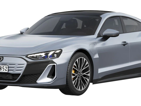 ऑडी एस ई-ट्रॉन जीटी 2025 3D मॉडल