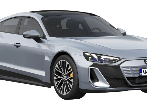 Audi S e-tron GT 2025 Model 3D