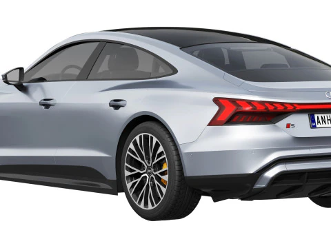 Audi S e-tron GT 2025 3D Model