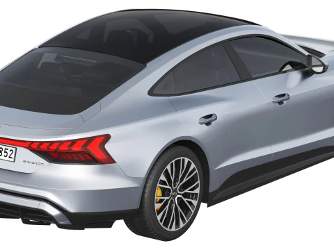 Audi S e-tron GT 2025 3D Model