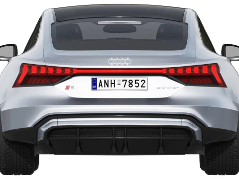Audi S e-tron GT 2025 3D Model