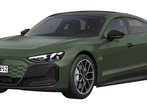 Desempenho do Audi RS e-tron GT 2025 Modelo 3D