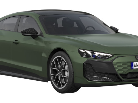 Audi RS e-tron GT perfomance 2025 3D Модель