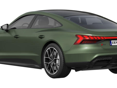 Audi RS e-tron GT perfomance 2025 3D Модель