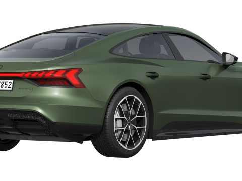 Audi RS e-tron GT perfomance 2025 3D Модель