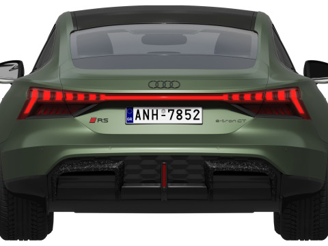Audi RS e-tron GT perfomance 2025 3D Модель