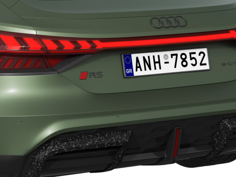 Audi RS e-tron GT perfomance 2025 3D Модель