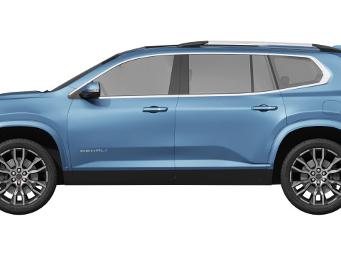 GMC Acadia Denali 2024 3D Model