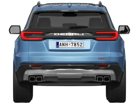 GMC Acadia Denali 2024 3D Model