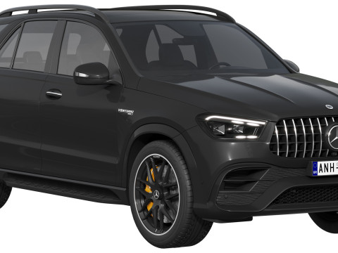 Mercedes-Benz GLE63S AMG 2024 3D Модель