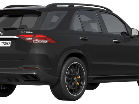 Mercedes-Benz GLE63S AMG 2024 3D Модель