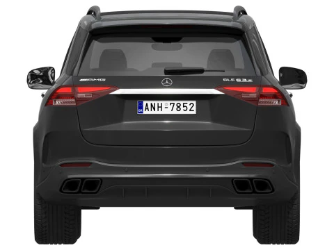 Mercedes-Benz GLE63S AMG 2024 3D Model