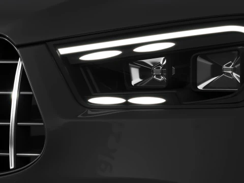 Mercedes-Benz GLE63S AMG 2024 3D Model