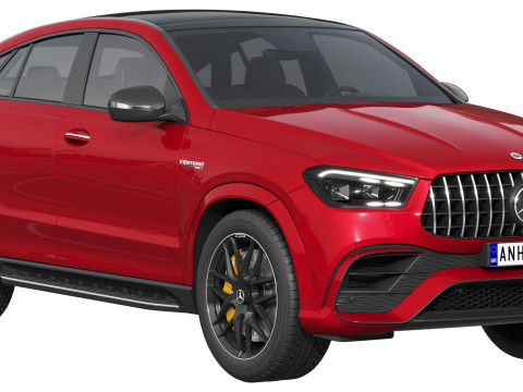 Mercedes-Benz GLE63S AMG Coupe 2024 3D Модель