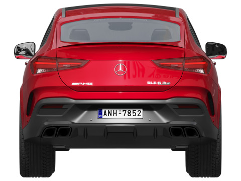 Mercedes-Benz GLE63S AMG Coupe 2024 3D Модель