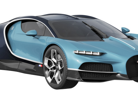 Bugatti Tourbillon Model 3D