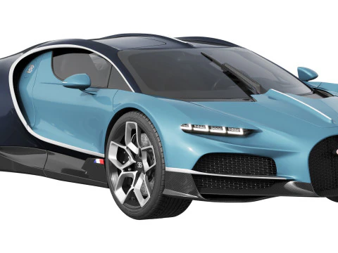 Bugatti Tourbillon 3D Model