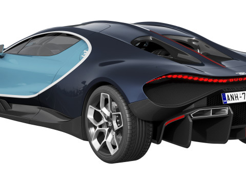 Bugatti Tourbillon Model 3D