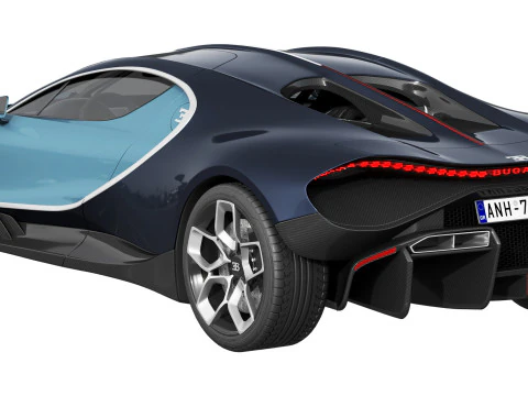 Bugatti Tourbillon 3D Model