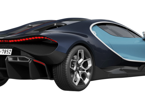Bugatti Tourbillon Model 3D